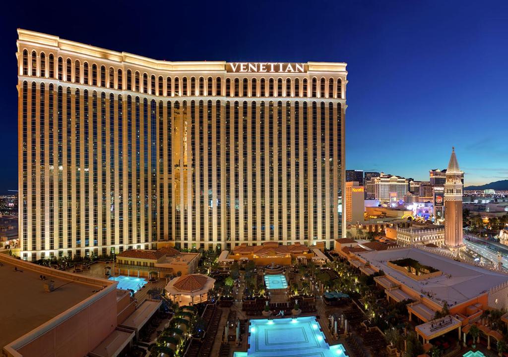 The Venetian Resort Las Vegas hosts the Fiserv Forum 2024