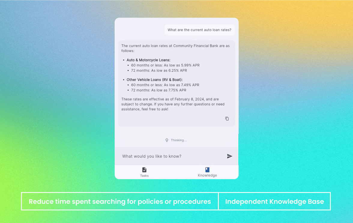 Financial product guidance