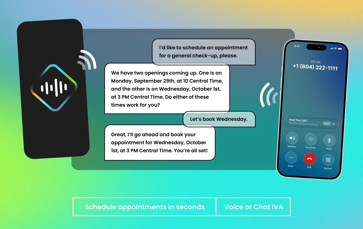 Schedule or reschedule appointments